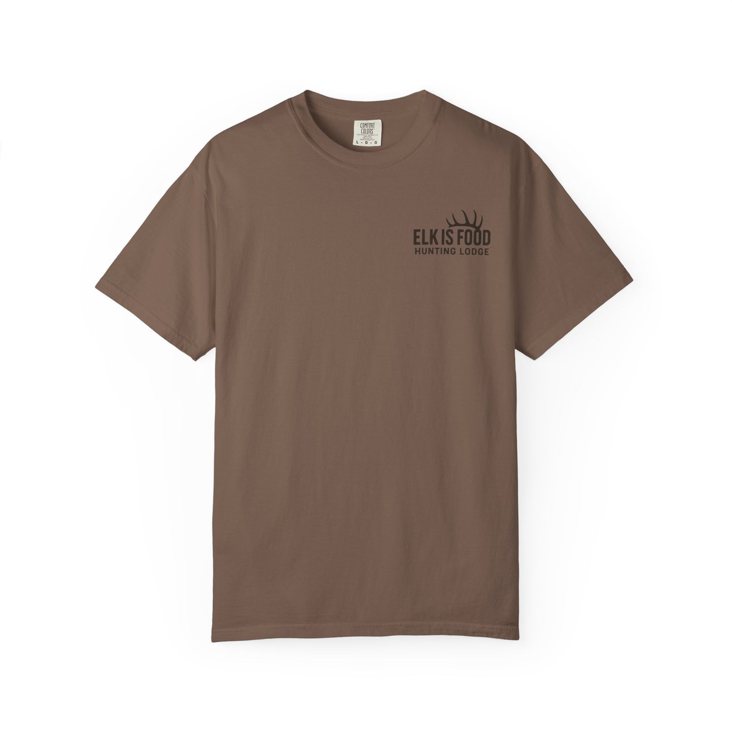 Elk Hunting Lodge T-Shirt, Unisex Graphic Tee, Outdoors Apparel