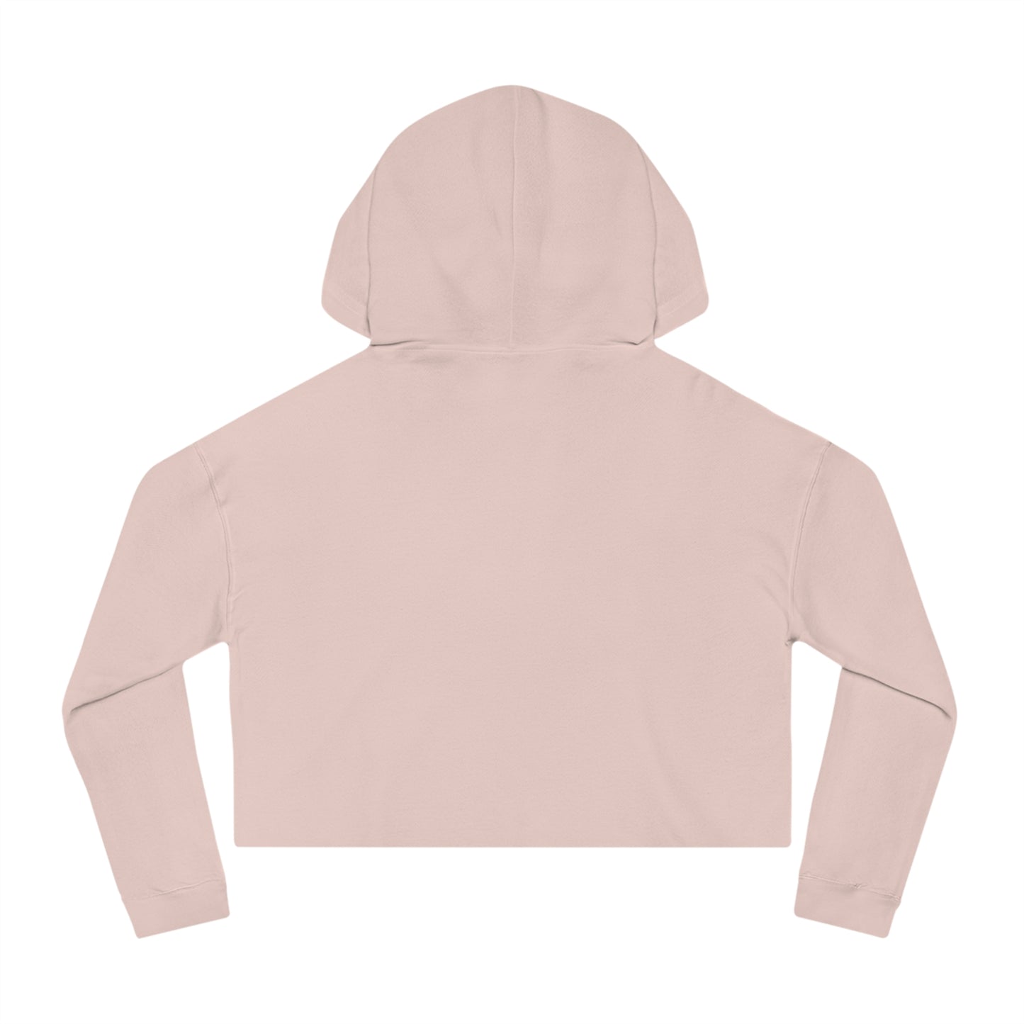Cropped Hoodie with Fish Is Food Design, Cute Hooded Sweatshirt