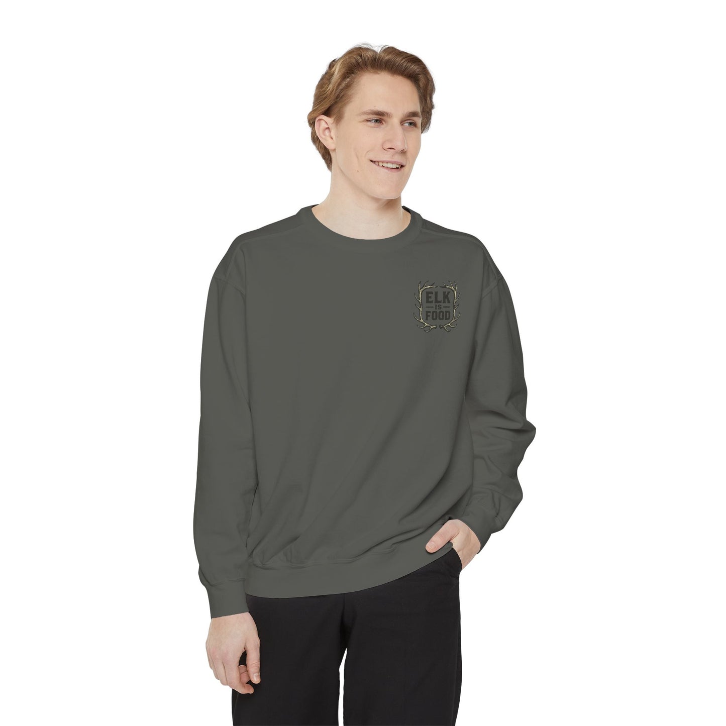 Cozy Elk Food Sweatshirt, Unisex