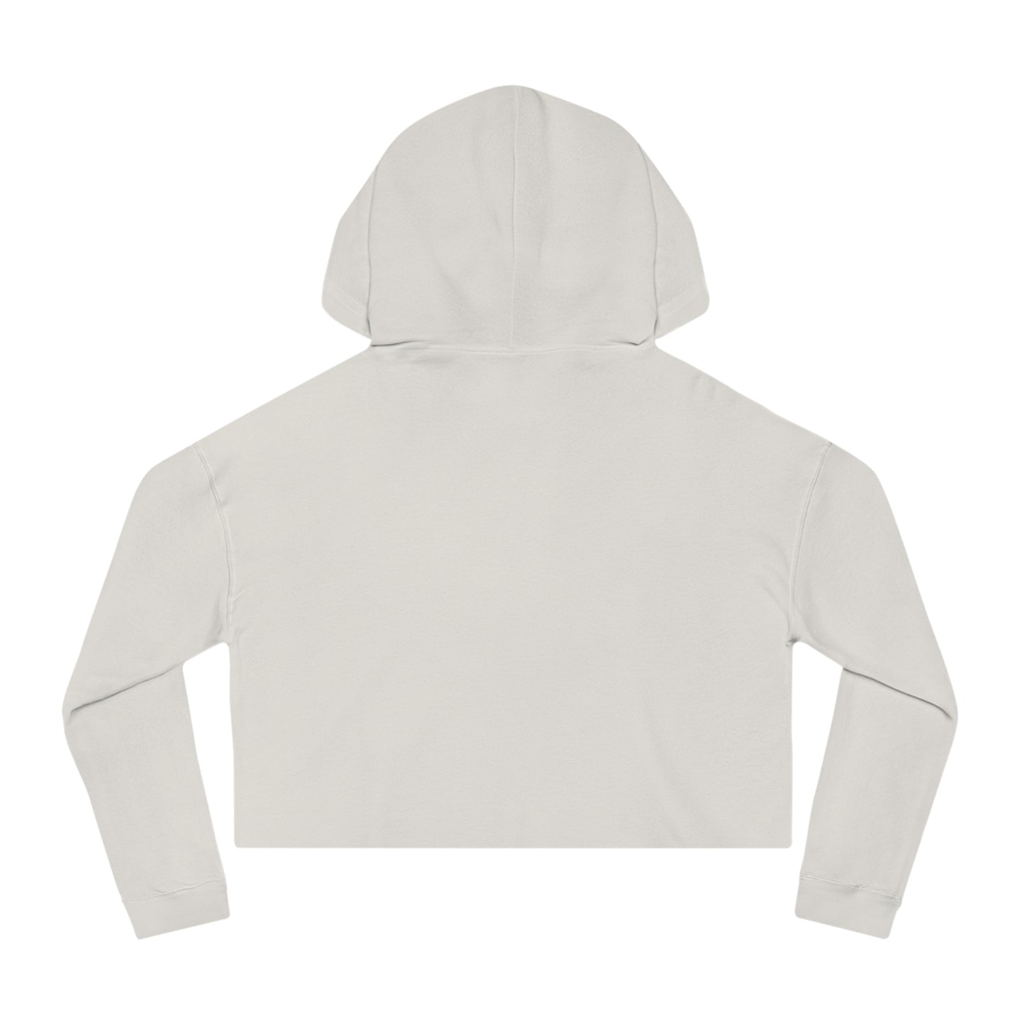 Cropped Hoodie with Fish Is Food Design, Cute Hooded Sweatshirt