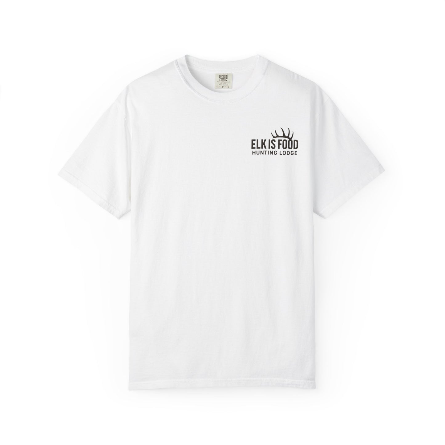 Elk Hunting Lodge T-Shirt, Unisex Graphic Tee, Outdoors Apparel
