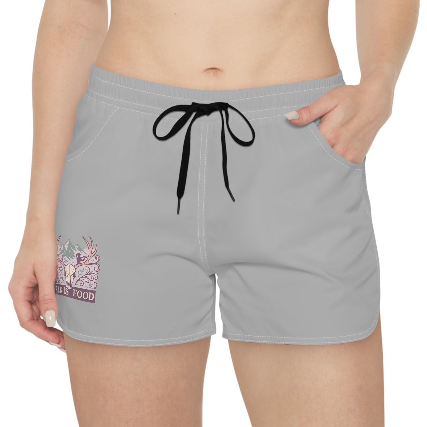 Casual Graphic Shorts for Women, Fun Summer Wear,