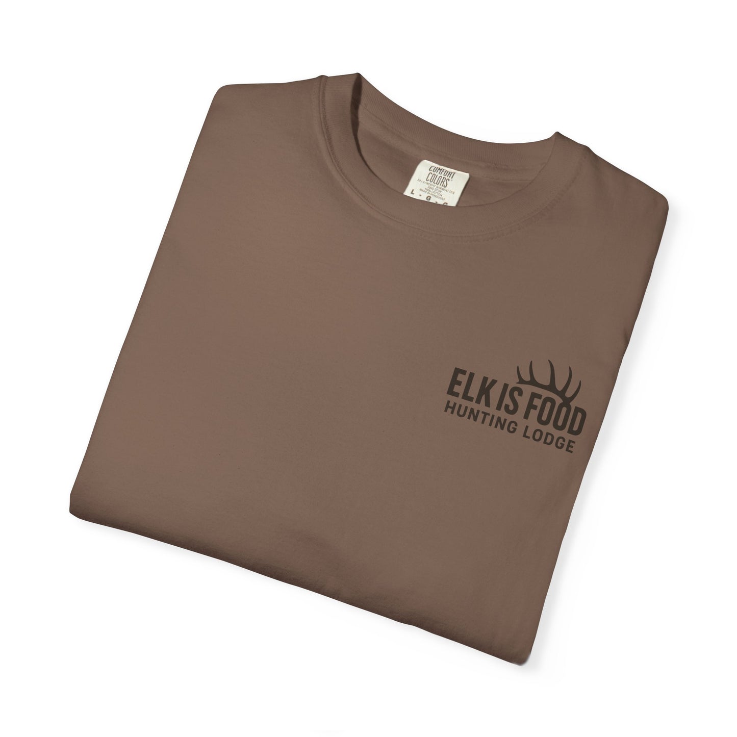 Elk Hunting Lodge T-Shirt, Unisex Graphic Tee, Outdoors Apparel