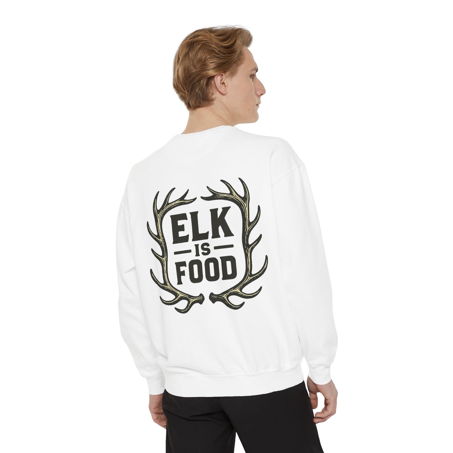 Cozy Elk Food Sweatshirt, Unisex