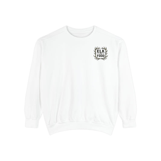 Cozy Elk Food Sweatshirt, Unisex