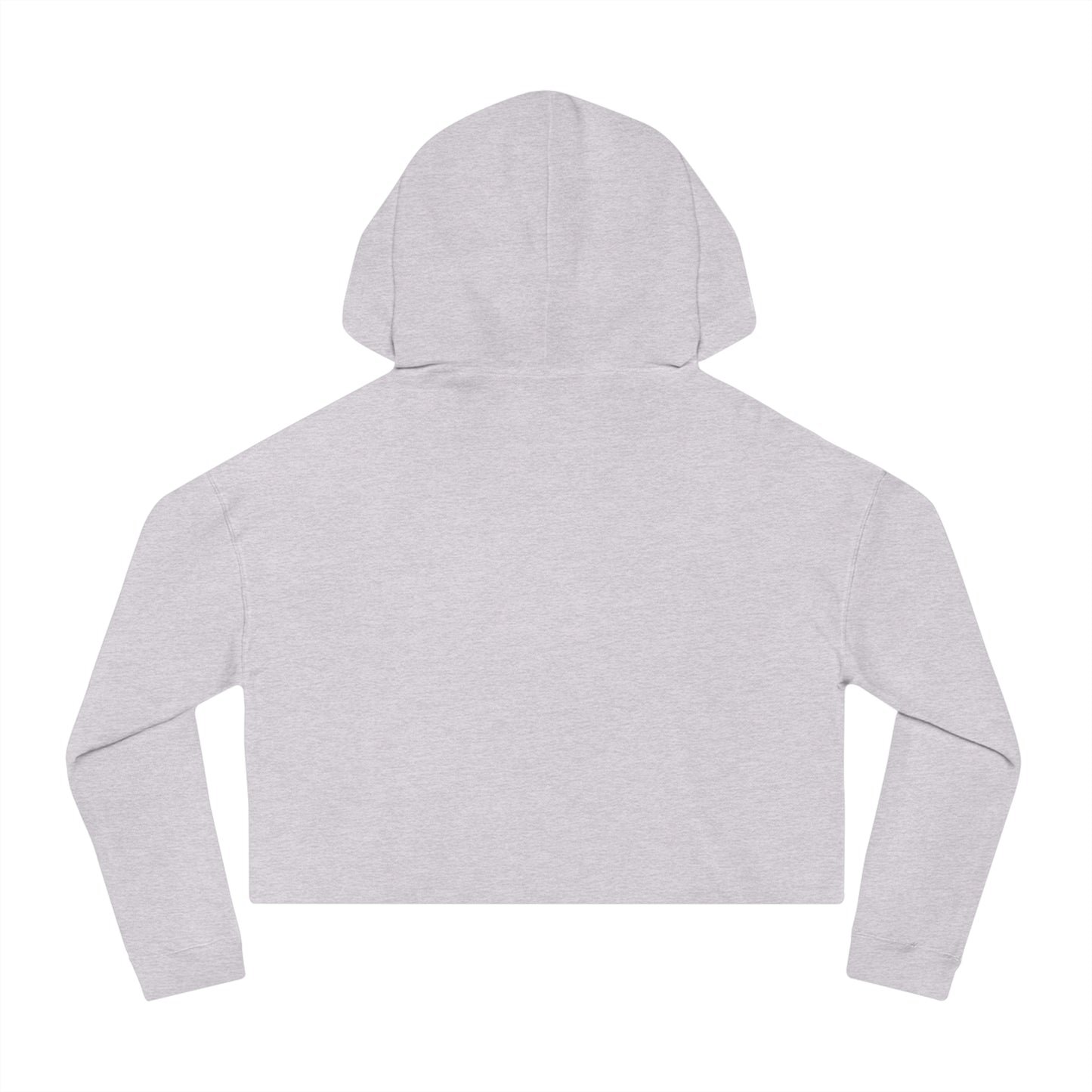 Cropped Hoodie with Fish Is Food Design, Cute Hooded Sweatshirt