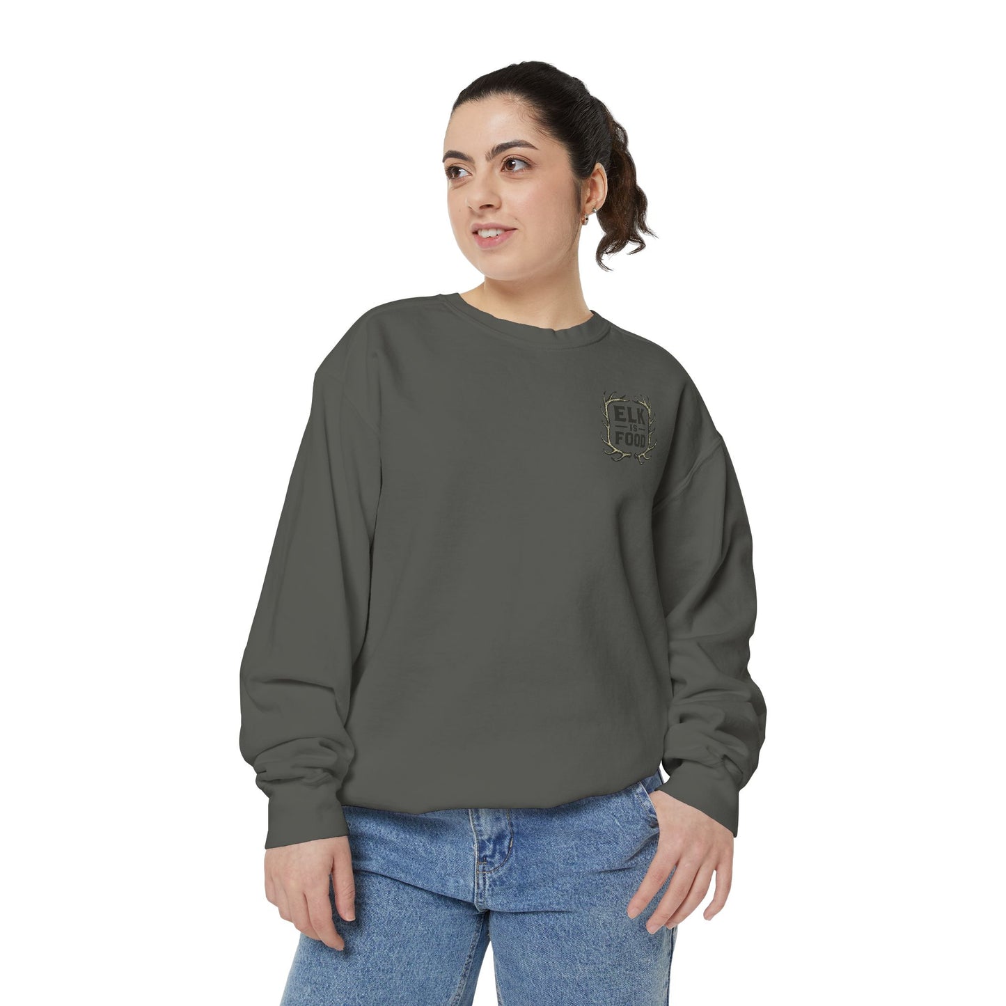 Cozy Elk Food Sweatshirt, Unisex