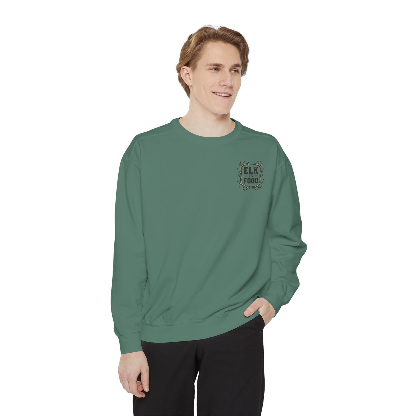 Cozy Elk Food Sweatshirt, Unisex