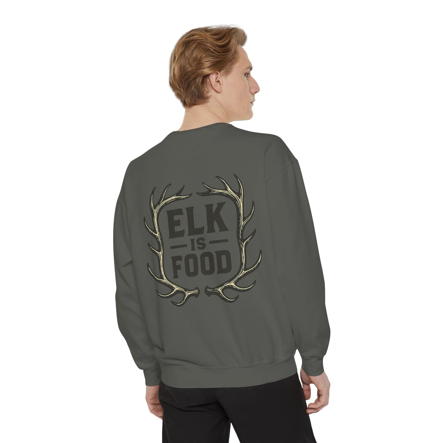 Cozy Elk Food Sweatshirt, Unisex