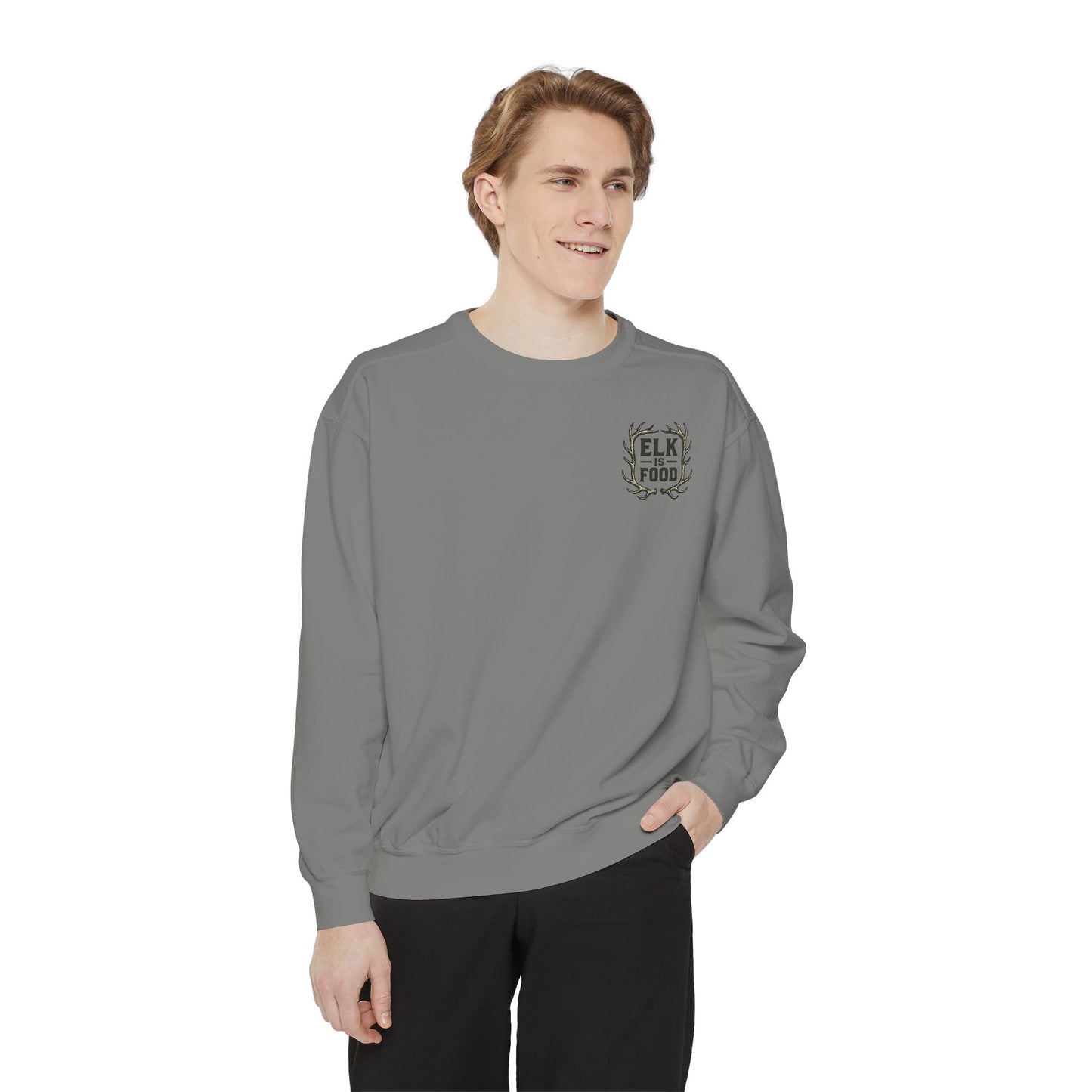 Cozy Elk Food Sweatshirt, Unisex