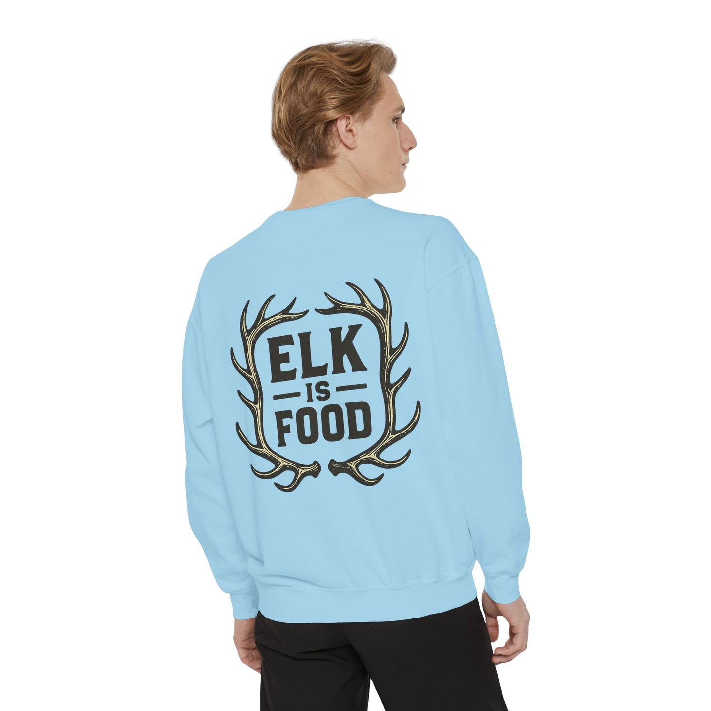 Cozy Elk Food Sweatshirt, Unisex
