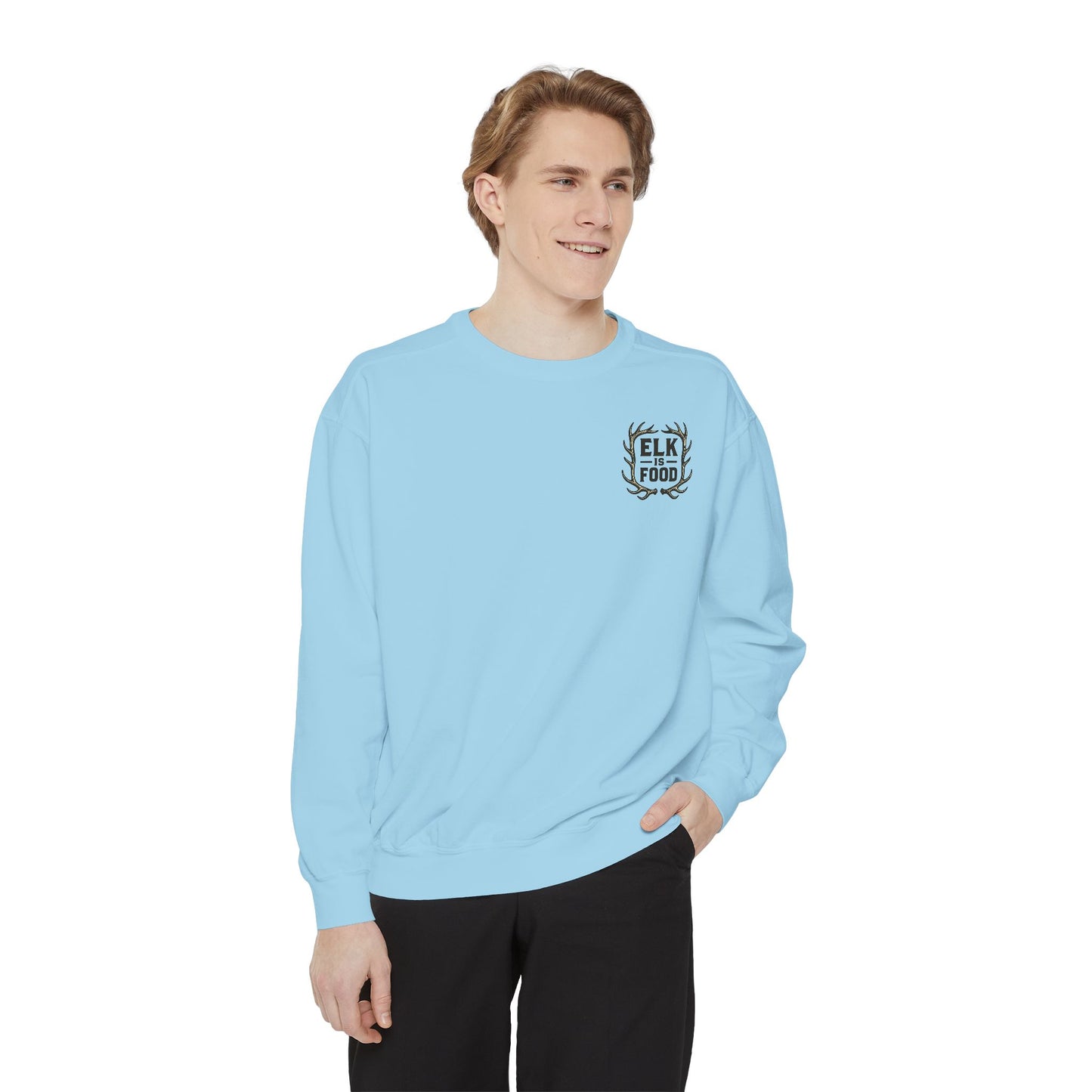 Cozy Elk Food Sweatshirt, Unisex