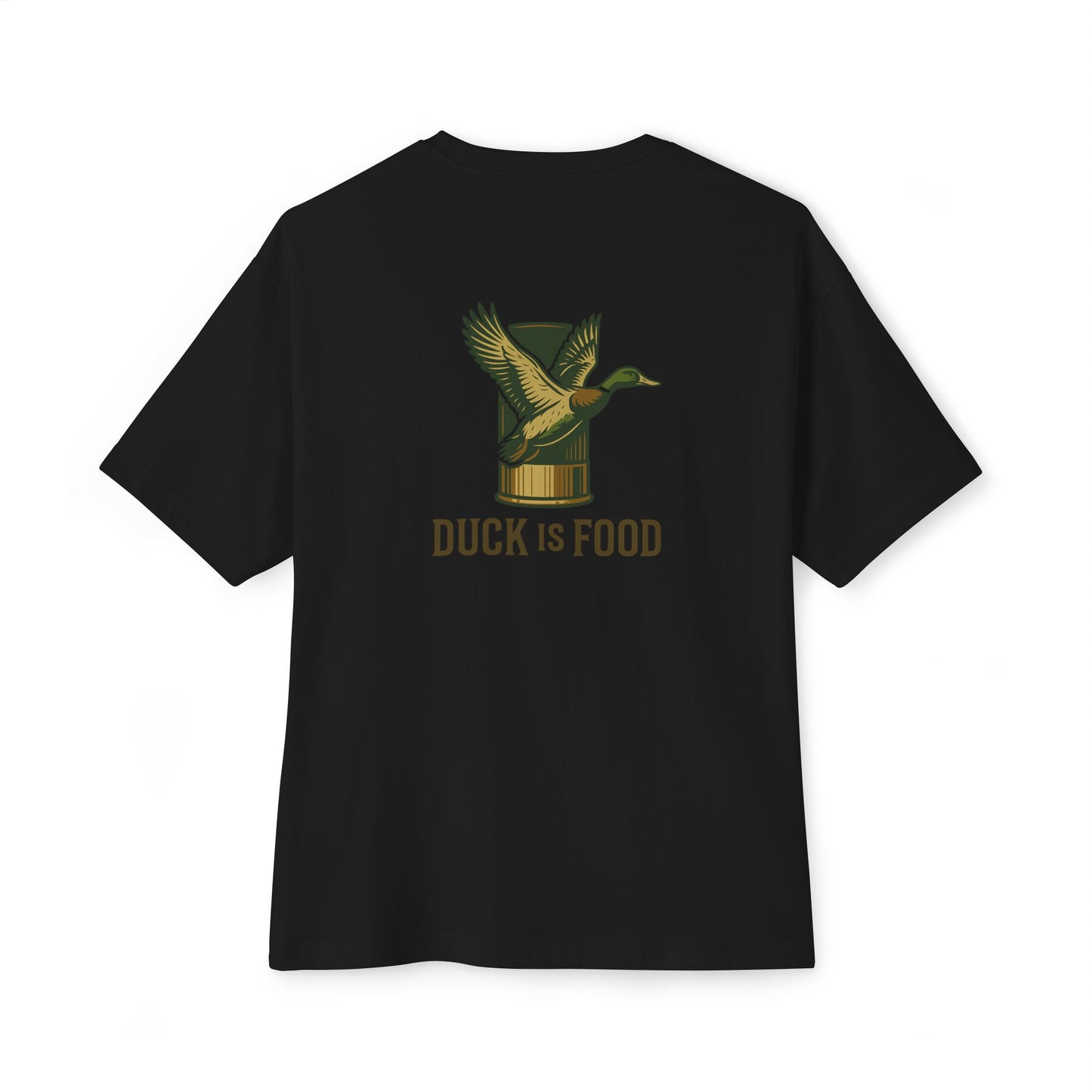 Duck Is Food Graphic Oversized Tee, Vintage Aesthetic Tee