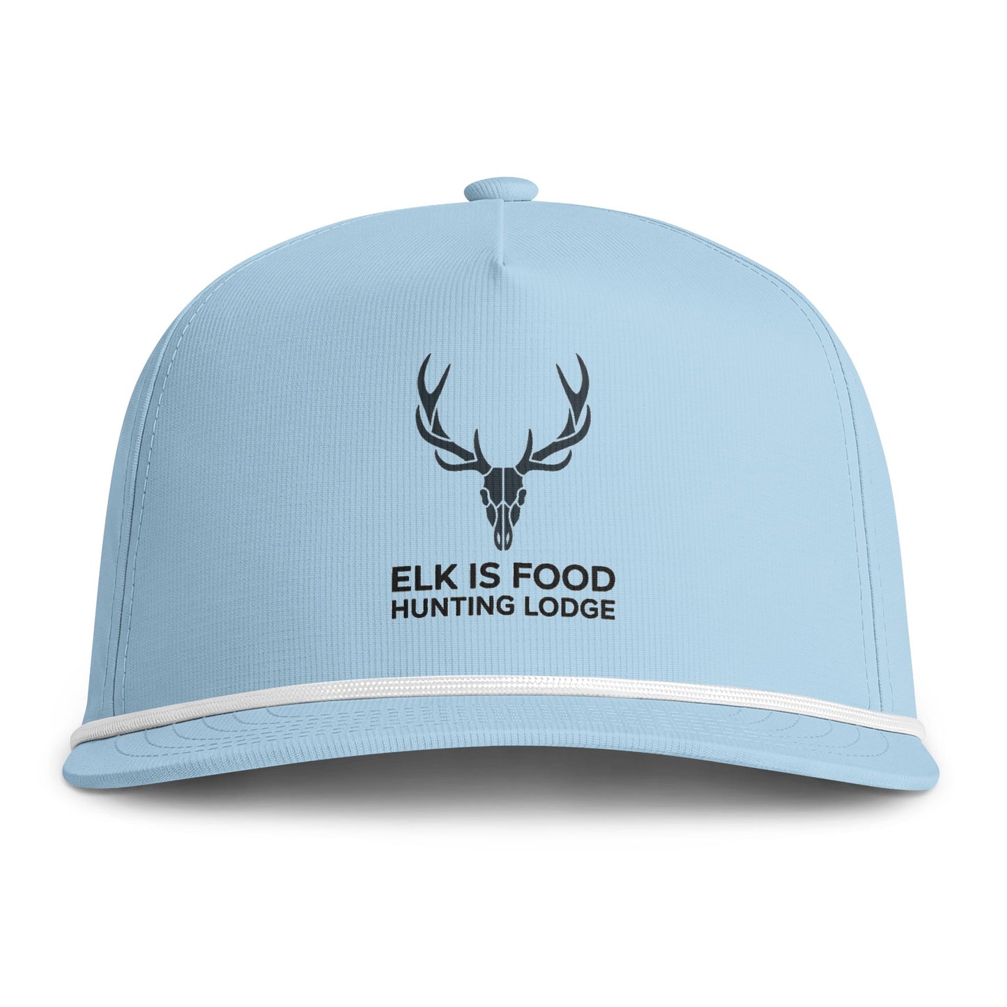 Elk Is Food Rope Cap — Vintage Elk Logo Snapback Hat