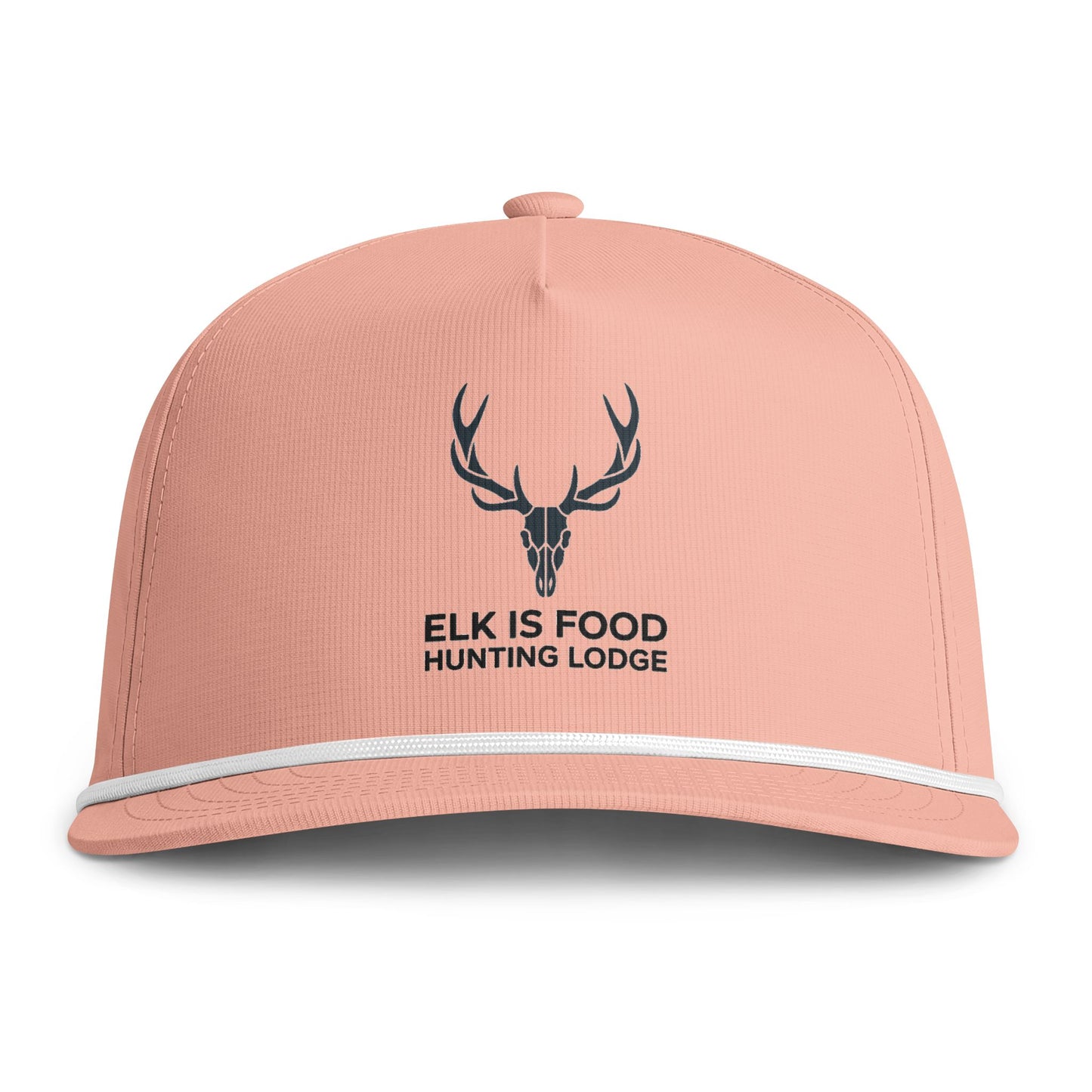 Elk Is Food Rope Cap — Vintage Elk Logo Snapback Hat