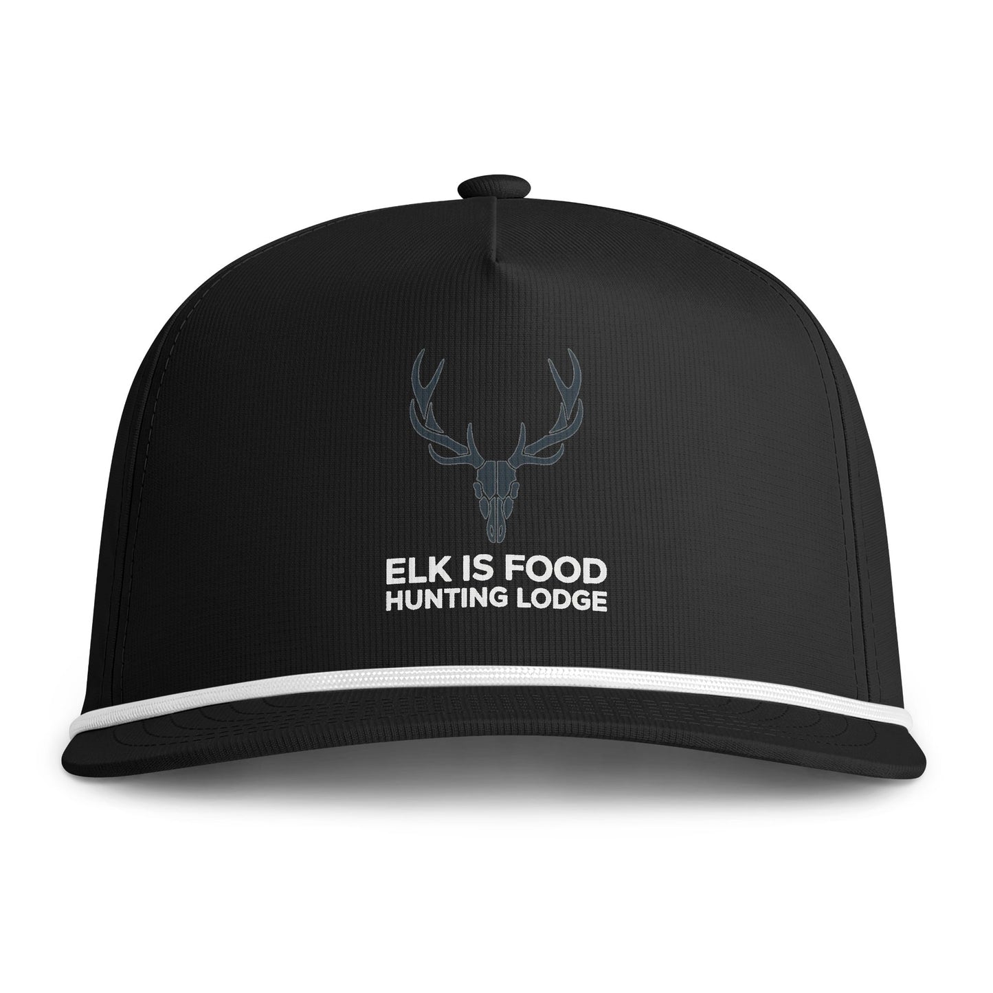 Elk Is Food Rope Cap — Vintage Elk Logo Snapback Hat