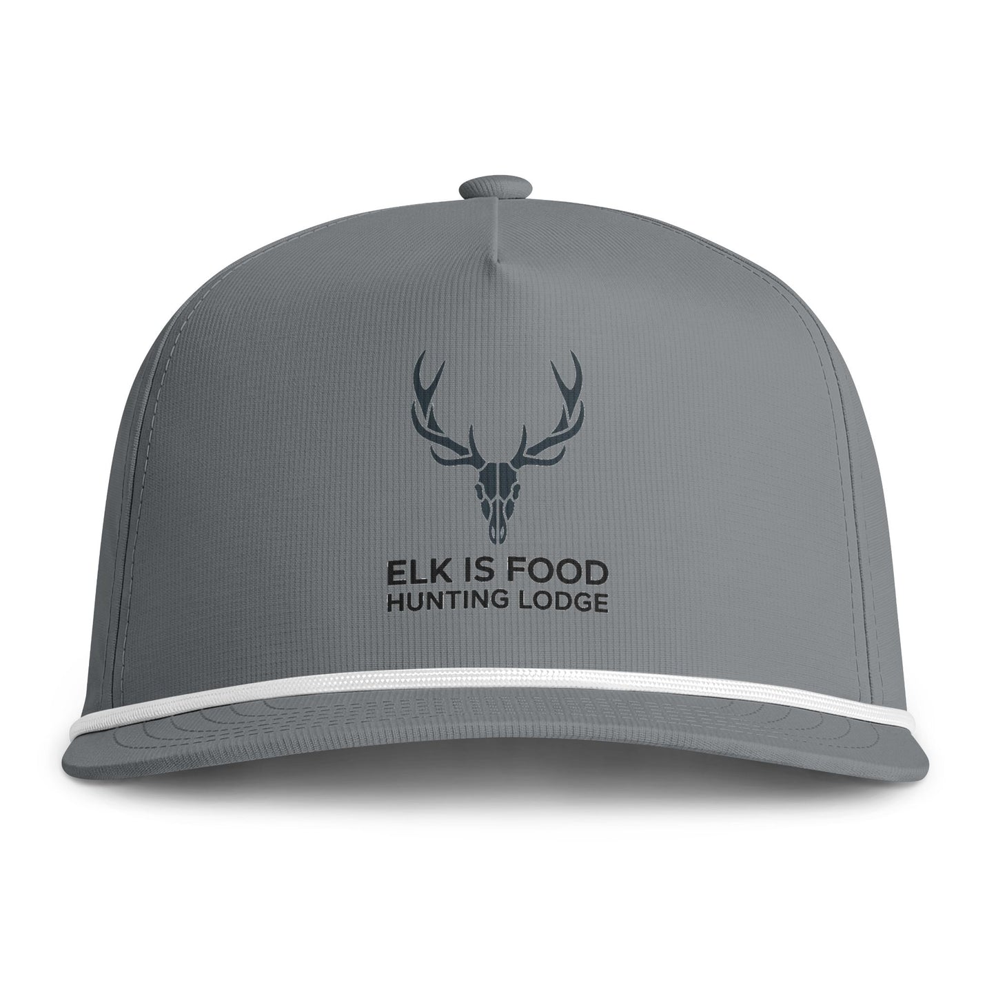 Elk Is Food Rope Cap — Vintage Elk Logo Snapback Hat