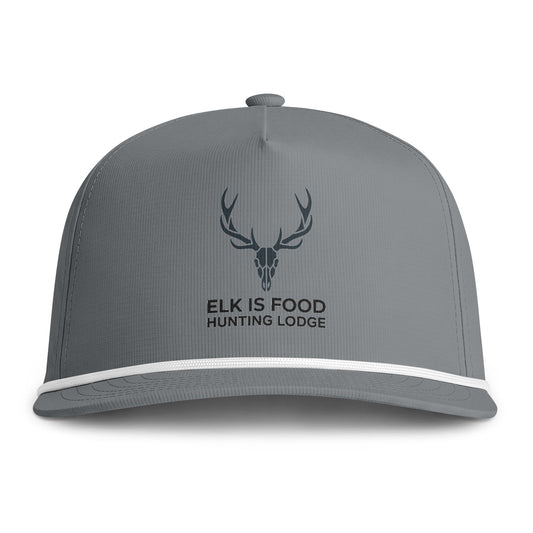 Elk Is Food Rope Cap — Vintage Elk Logo Snapback Hat